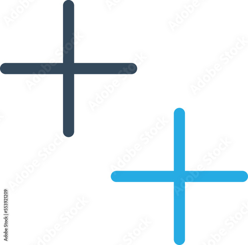 Duel Plus Vector Icon
