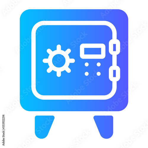 safebox gradient icon