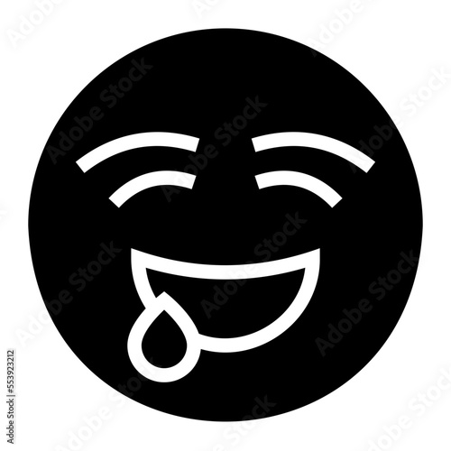 drool glyph icon