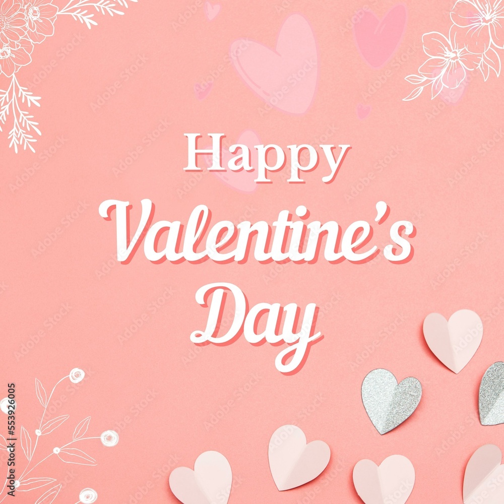 happy valentines day instagram post template