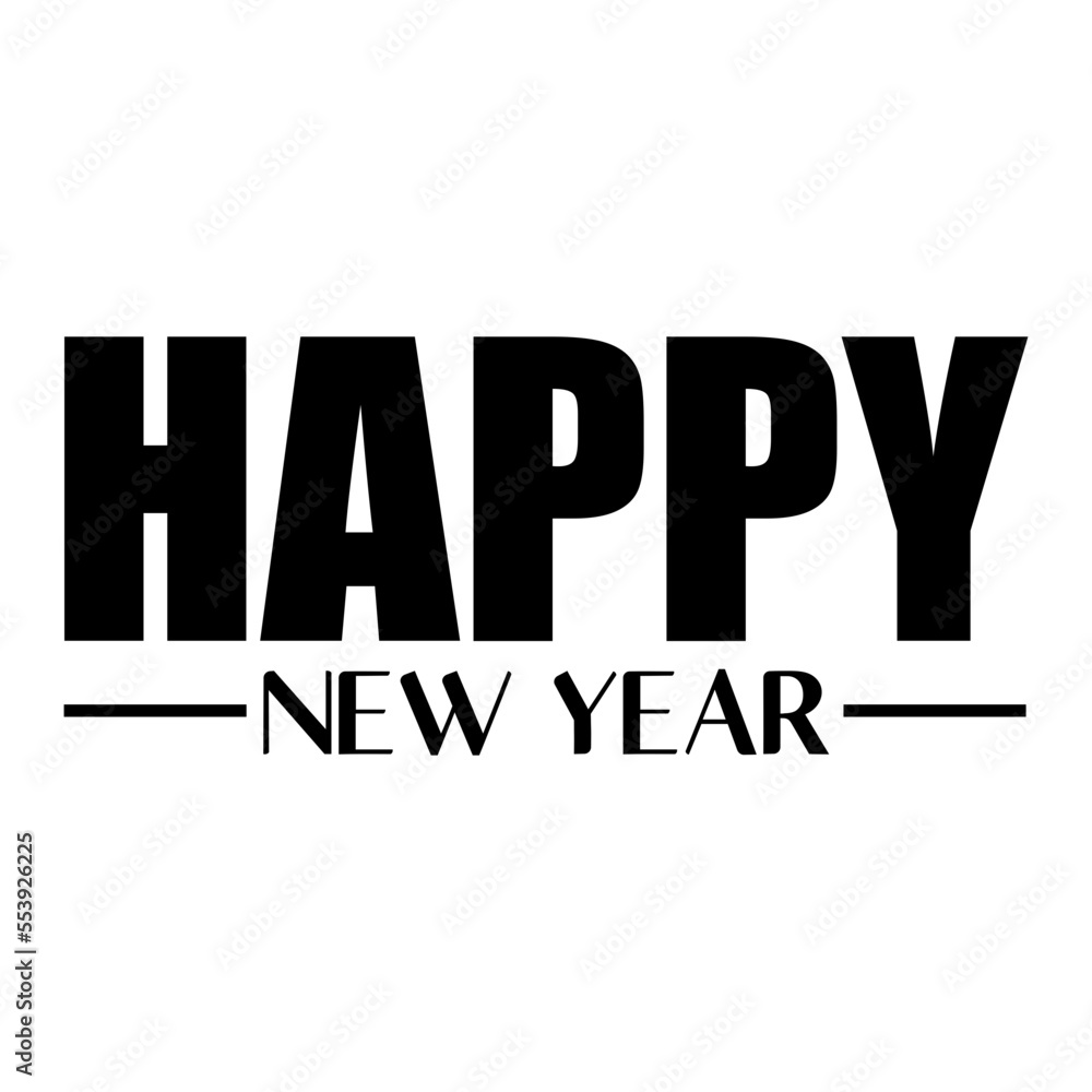 Fototapeta premium Happy New Year