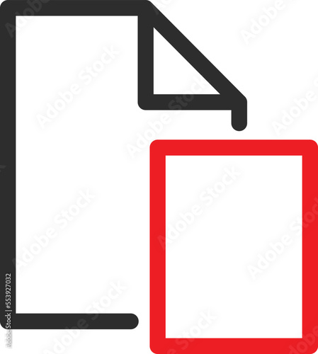 Duel File  Vector Icon
