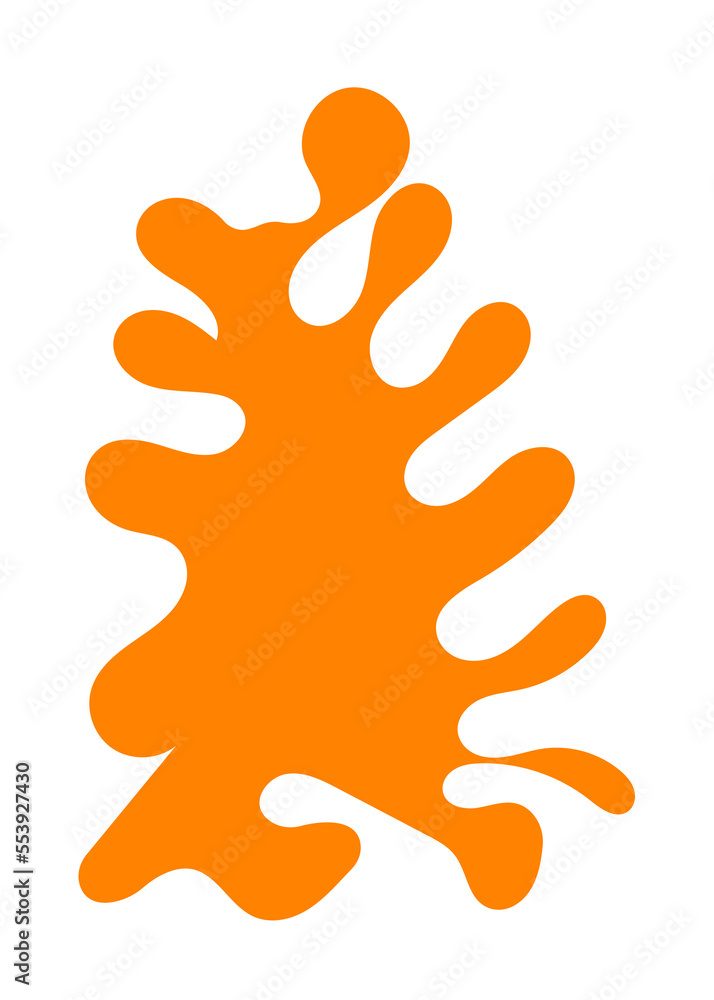 Orange Blob Abstracts Shapes Transparent Orange Blob Abstracts Shapes Transparent