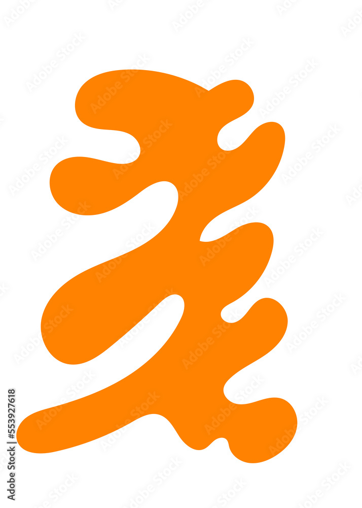 Orange Blob Abstracts Shapes Transparent Orange Blob Abstracts Shapes Transparent