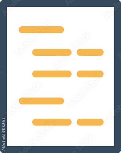 Write Content Vector Icon
