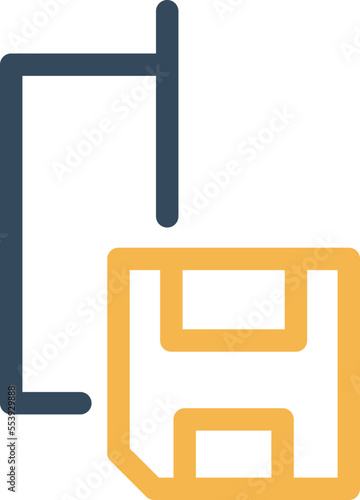 File Save Vector Icon 