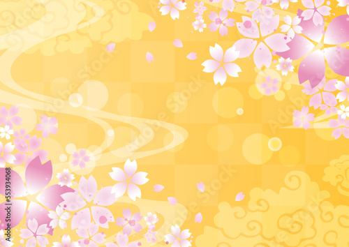 桜　春　和風　背景