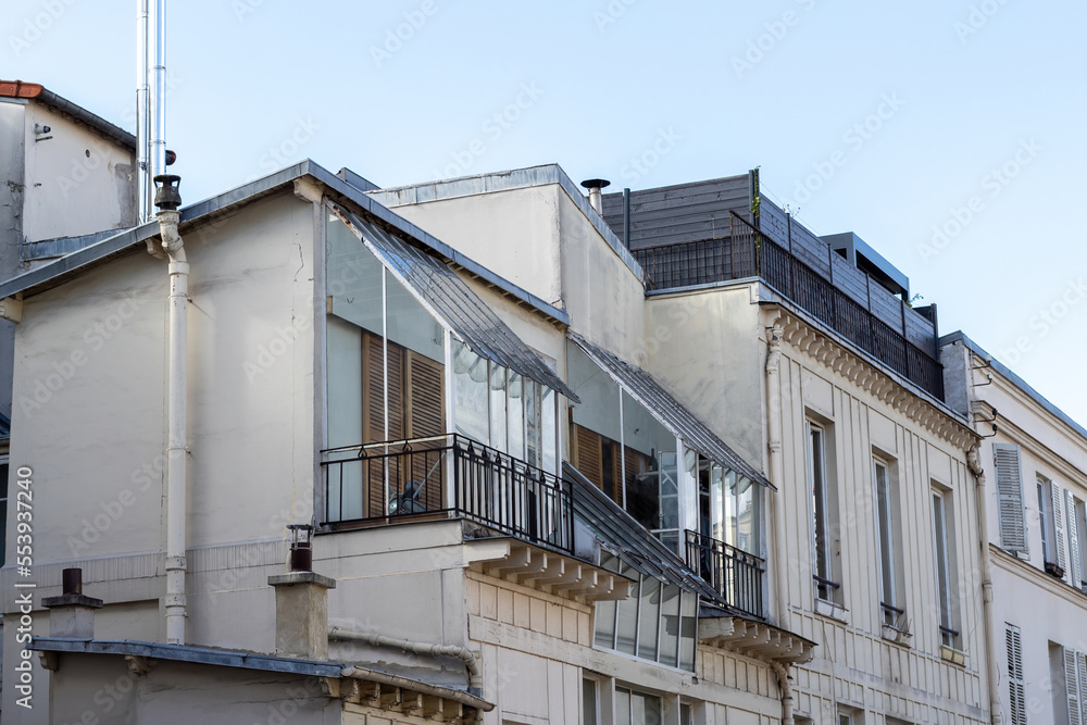 facade of an building