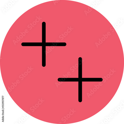 Duel Plus Vector Icon
