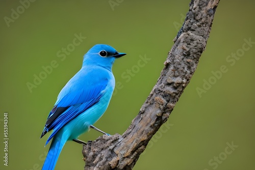 きれいな青い鳥　with generative ai © CrioStudio