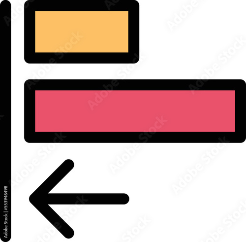 Backward Arrow Vector Icon 