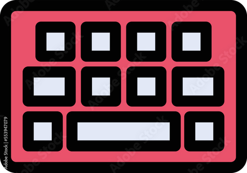 Keyboard Vector Icon
