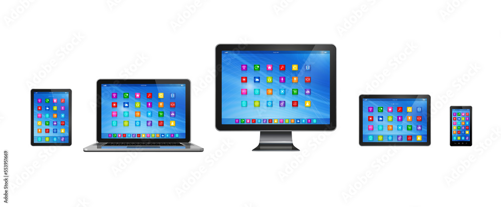 Computer Devices Set Computer Devices Set