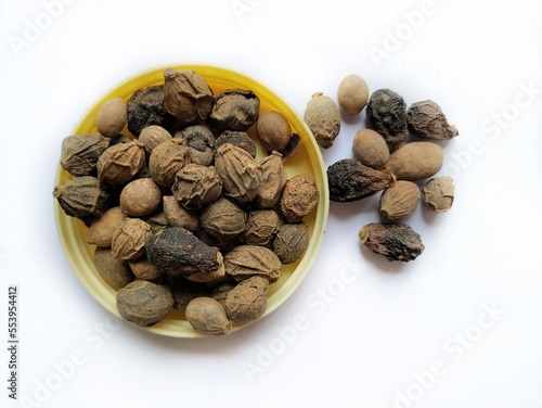 Dried Fruits of Gambhari (Gmelina arborea) commonly known as Chandahara tree, Goomer teak is a small to medium tree belonging to family verbenaceae. Used in medicine in ayurveda therapies. photo