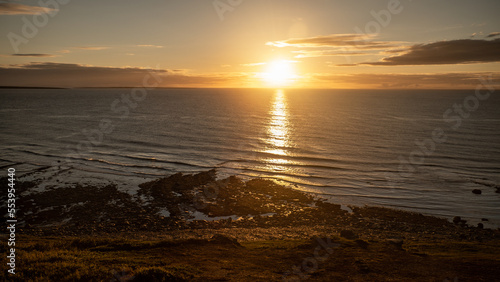 Sunrise at the north ocean