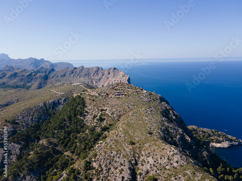 Mountains and sea in Spain