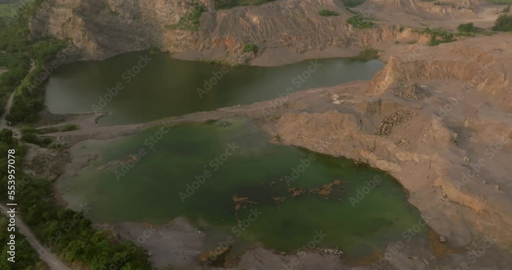 An aerial view of Grand Canyon in Ratchaburi near the Bangkok, Thailand. An aerial view of Grand Canyon in Ratchaburi near the Bangkok, Thailand.