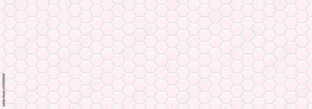 Embossed Light Pink Hexagon On Transparent Backgrounds. Abstract Tortoiseshell. Abstract Honeycomb. Abstract pattern football. Sweet Pastel Color. PNG Image