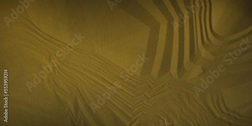 Sand dunes and waves . Sand dunes in the desert . Background with pattern beach sand texture background summer time .