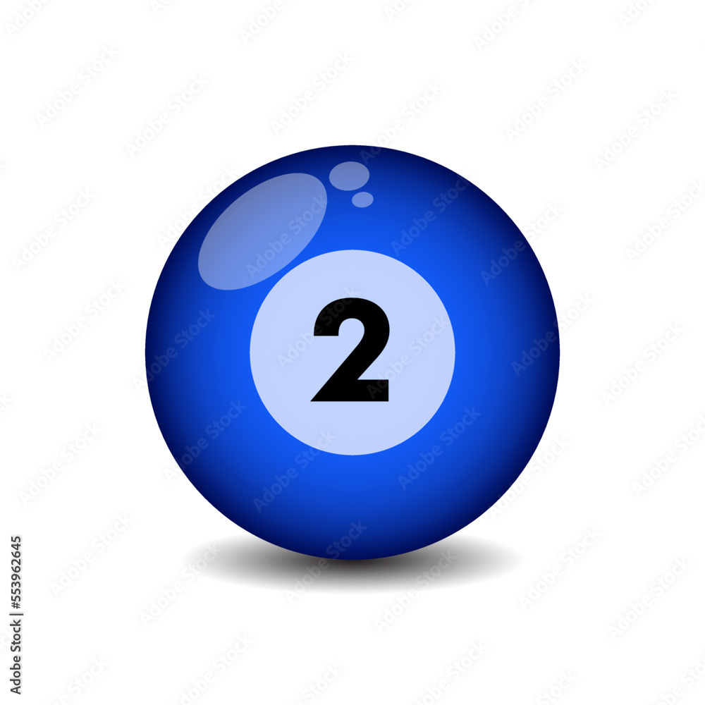 Billiard two ball icon vector shiny design templates Billiard two ball icon vector shiny design templates