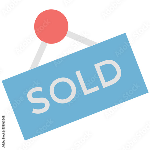 Sold Sign 