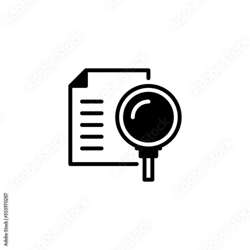 application analyzed icon