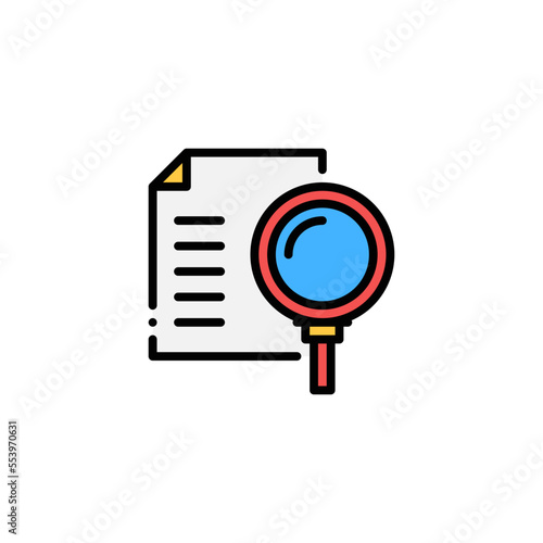 application analyzed icon