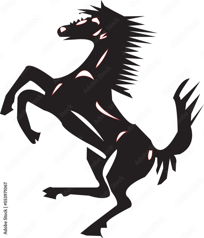 Horse Clipart Icon Logo Design For Use Tshart, App, Website, Branding, Shopping Etc