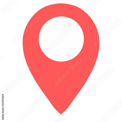 Red Drop Pin