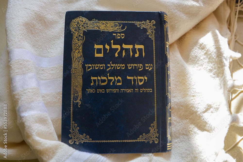 Psalms In Hebrew Jewish Pslam Used For Pray Translate For The Gold