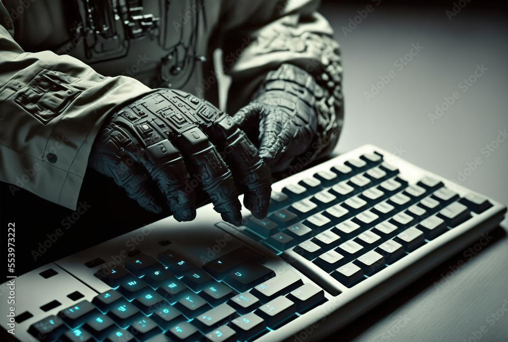 Using A Keyboard Generative Ai Stock Illustration Adobe Stock Using A Keyboard Generative Ai Stock Illustration Adobe Stock