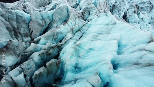 Wallpaper Mural Glacier Nature Pure Ice Snow Winter Aerial Landscape Iceland Torontodigital.ca