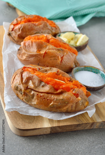 Baked sweet potato