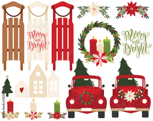 Christmas Farmhouse Decor, Modern