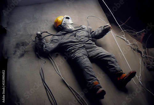 Man in uniform was electrocuted. Electrician what did wrong.