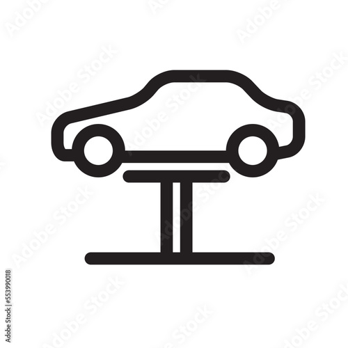 Car maintenance icons