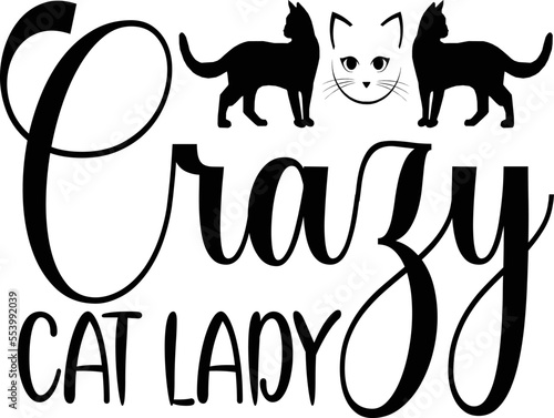 Funny Cat SVG Bundle, Cat SVG, Kitten SVG, Cat lady svg, crazy cat lady svg, cat lover svg, cats svg, kitty svg, 