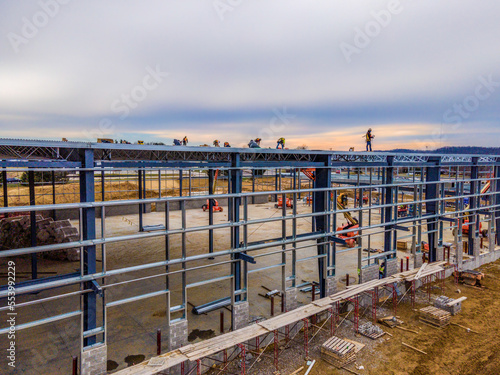 Commercial Roof Install