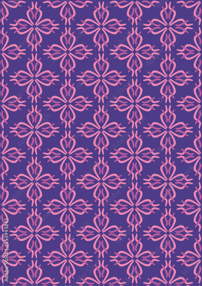seamless pattern with abstract flowers seamless pattern with abstract flowers