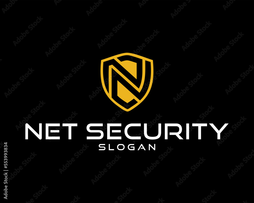 business logo design modern logo initial N security business logo design modern logo initial N security