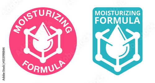 Skin moisturizing anti-age formula stickers