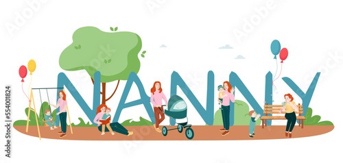 Nanny Park Text Composition