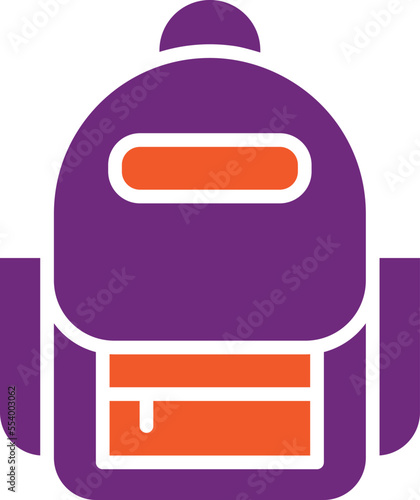 Bagpack Vector Icon Design Illustration