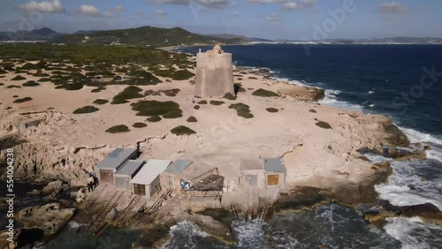 Torre de ses Portes in Ibiza, Spain photo