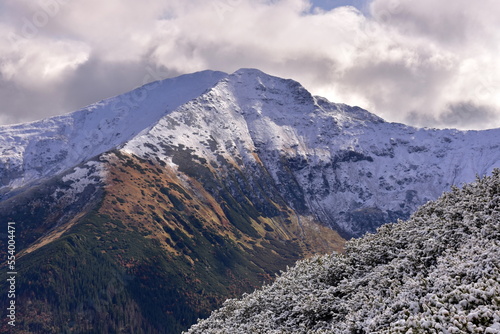 Fototapeta Naklejka Na Ścianę i Meble -  Tatry Zachodnie, Czerwone Wierchy, góry, TPN, zima, śnieg,