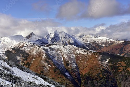 Tatry Zachodnie  Czerwone Wierchy  g  ry  TPN  zima    nieg 