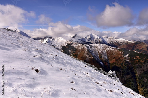 Tatry Zachodnie, Czerwone Wierchy, góry, TPN, zima, śnieg,