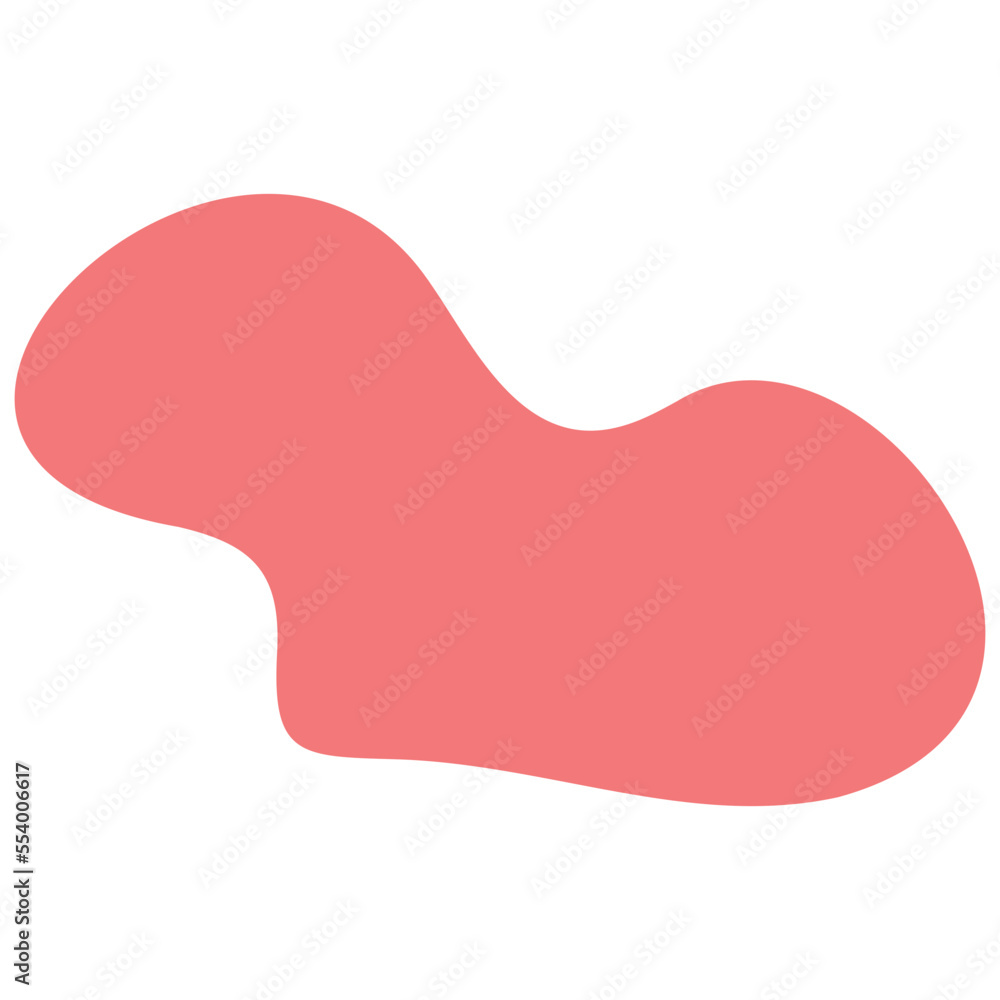 Blob Pastel Element Blob Pastel Element