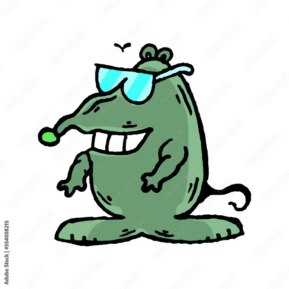 Fototapeta premium Cartoon Rat Clipart