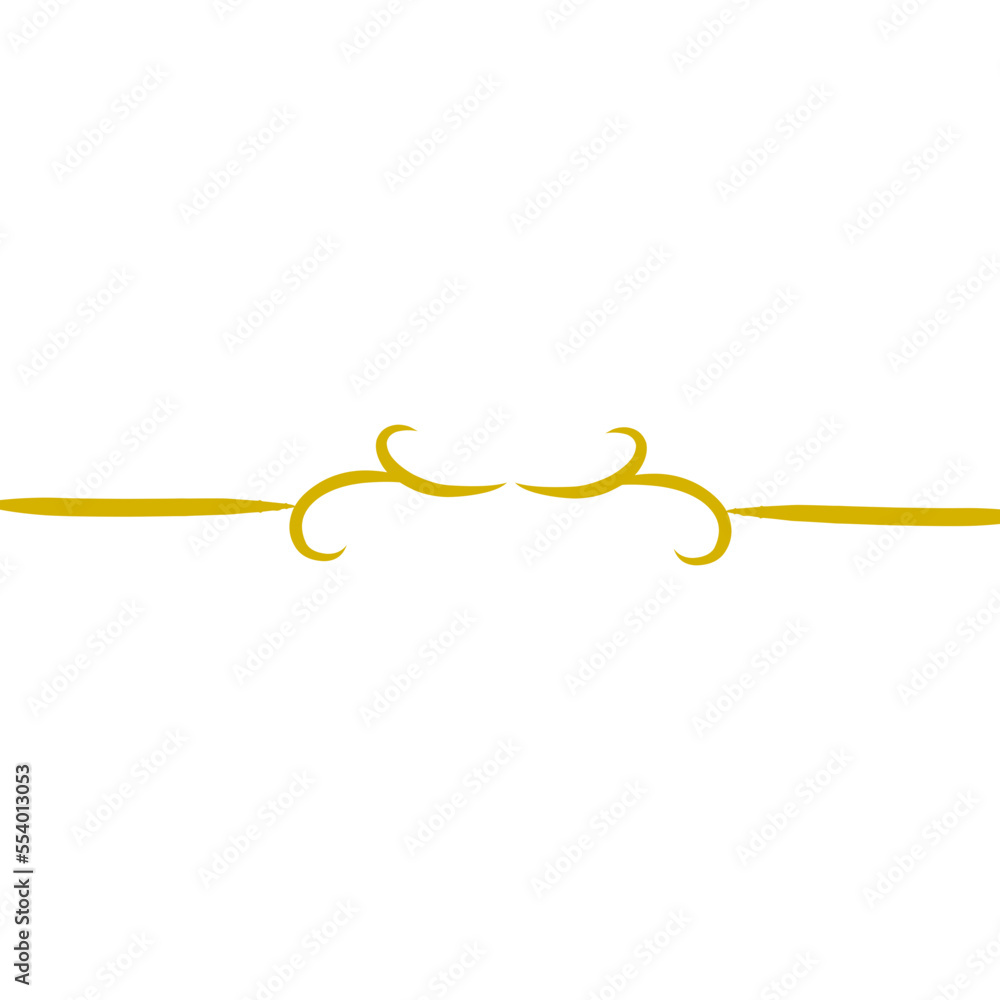 Gold Line Divider Gold Line Divider